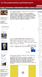 Mobile Screenshot of documentationparlementaire.fr